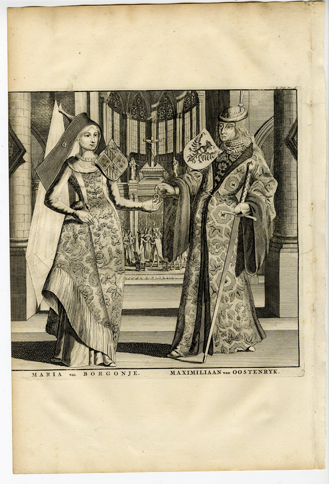 , Catalogue of available Portrait Prints-COUNTS OF HOLLAND-HABSBURG RULERS-NETHERLANDS-Halma-1725, Pictura Antique Prints