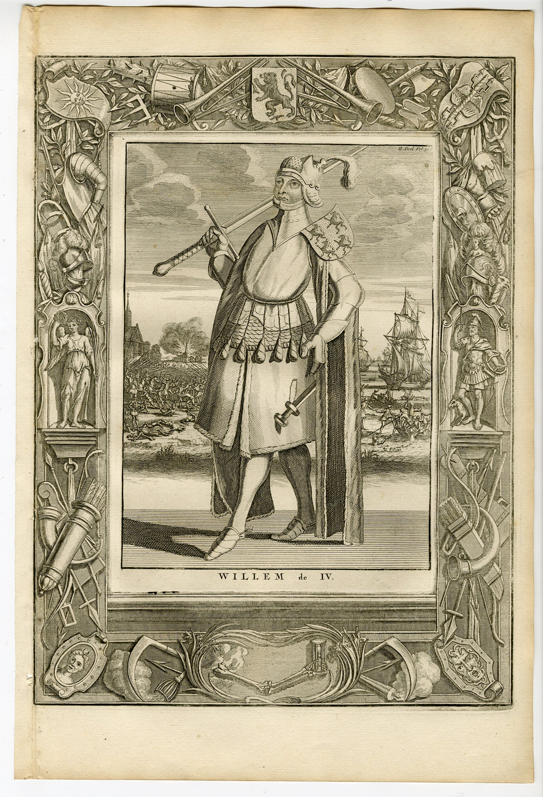 , Catalogue of available Portrait Prints-COUNTS OF HOLLAND-HABSBURG RULERS-NETHERLANDS-Halma-1725, Pictura Antique Prints