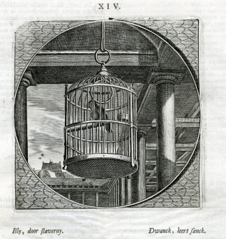 Antique Print-LOVE-SLAVERY-Venne-Jacob Cats-1655