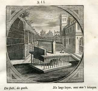 Antique Print-RAT-CATCHER-Venne-Jacob Cats-1655