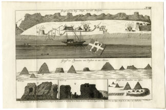 Antique Print-EGYPT-PYRAMIDS-GIZEH-SAQQARA-DAHSHUR-ELEPHANTINE-Pococke-1776