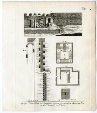 Antique Print-EGYPT-CAIRO-JOSEPH'S WELL-CASTLE-Pococke-1776