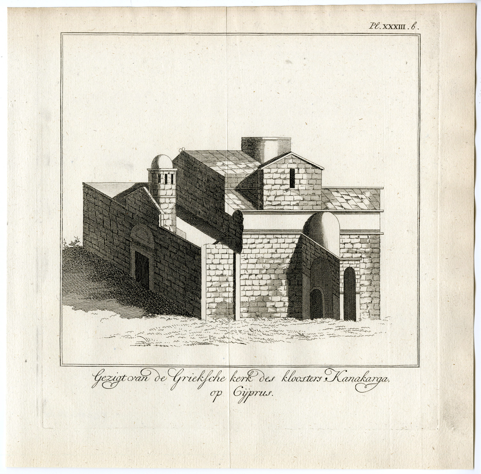 Pcom 1616a 416x410 9 Antique Prints-Map-CYPRUS-Pococke-1776 - Image 4