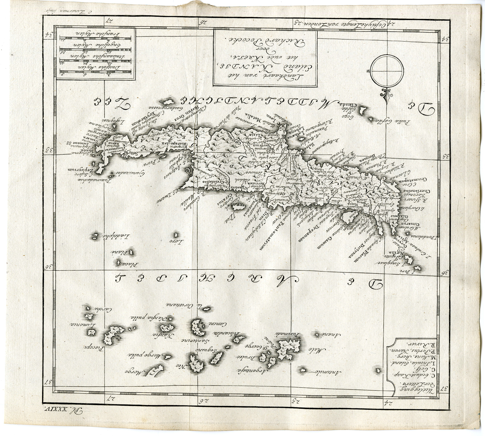 Pcom 1620a 416x374 Antique Print-GREECE-CRETE-ISLANDS-CANDIA-Pococke-1776