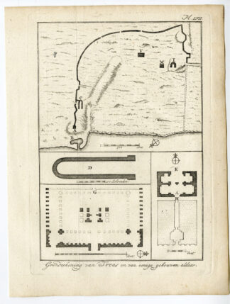 Antique Print-GREECE-ANCIENT TROAS-PLAN-TURKEY-Pococke-1776