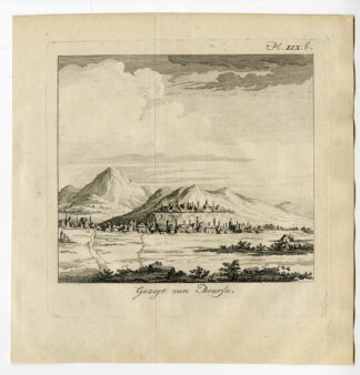 Antique Print-GREECE-TURKEY-BURSA-BOURSA-VIEW-Pococke-1776