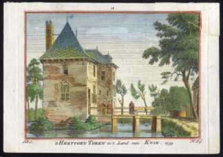 Antique Print-CUIJK-DUKES TOWER-Spilman-De Beijer-1746