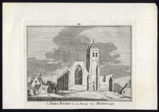 Antique Print-ETTEN-BREDA-VILLAGE-Spilman-De Beijer-1746