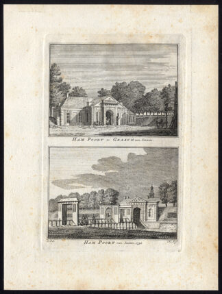 Antique Print-GRAVE-HAMPOORT-Spilman-De Beijer-1746