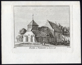 Antique Print-VLIERDEN-DEURNE-CHAPEL-Spilman-De Beijer-1746
