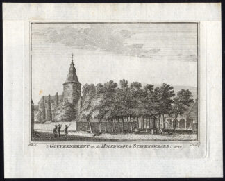 Antique Print-STEVENSWEERT-GOUVERNMENT-CITY GUARD-Spilman-De Beijer-1746