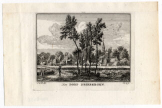 Antique Print-DRIEBERGEN-Spilman-De Beijer-1746