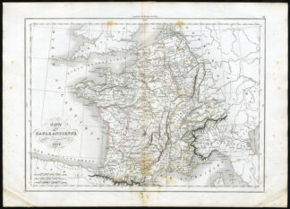 Antique Print-ANCIENT ROMAN-FRANCE-GALLIA-Delamarche-1840