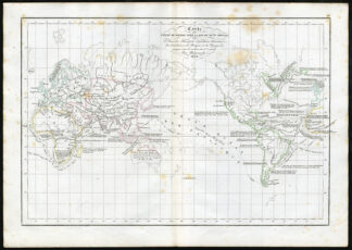Antique Print-WORLD-XV-CENTURY-MARITIME-EXPEDITION-Delamarche-1841