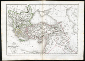 Antique Print-OTTOMAN EMPIRE-GREECE-TURKEY-Delamarche-1840