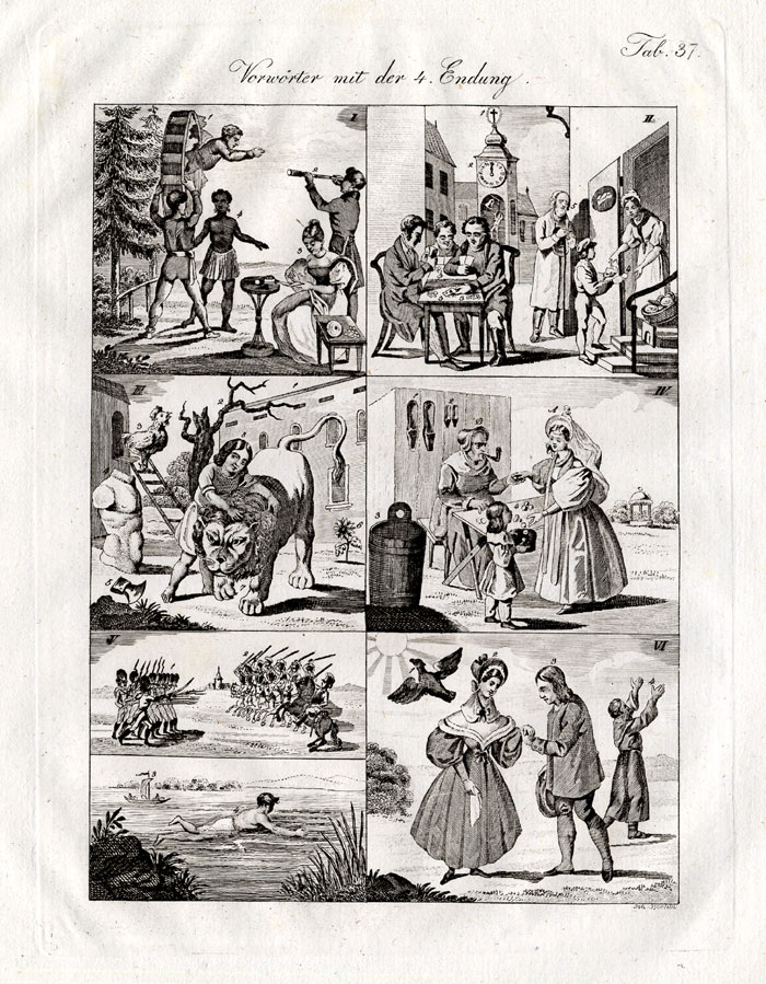 Bb01253 416x534 Antique Print-LION-PLAYING CARDS-COSTUME-Czech-1844