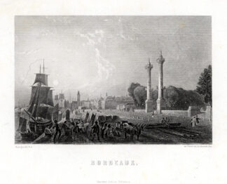 Antique Print-BORDEAUX-FRANCE-Gregoire-Rouargue-1876