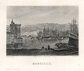 Antique Print-MARSEILLE-FRANCE-Gregoire-Thorigny-1876