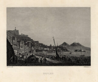 Antique Print-NAPLES-ITALY-Gregoire-Beauce-1876
