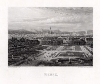 Antique Print-VIENNA-AUSTRIA-Gregoire-Rouargue-1876