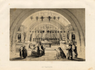Antique Print-CROSS-JESUS CHRIST-Roberts-1847
