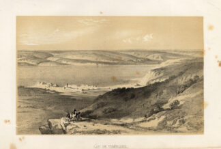 Antique Print-LAKE-TIBERIAS-ISRAEL-GALILEE-Roberts-1847