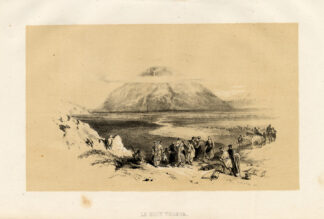 Antique Print-MOUNT TABOR-ISRAEL-GALILEE-Roberts-1847