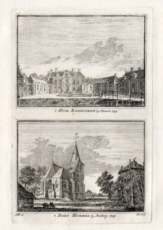 Antique Print-HUMMELO-NETHERLANDS-Spilman-1743