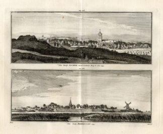 Antique Print-LOCHEM-BREDEVOORT-NETHERLANDS-Spilman-1743