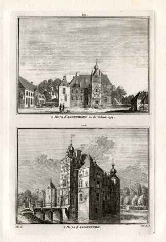 Antique Print-KANNENBERG-NETHERLANDS-Spilman-1743