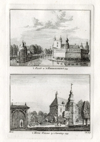 Antique Print-'S HEERENBERG-NETHERLANDS-Spilman-1743