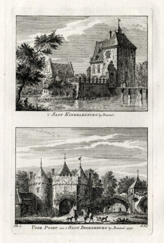 Antique Print-BEMMEL-CASTLE-NETHERLANDS-Spilman-1743