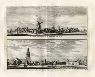 Antique Print-IJSSELSTEIN-NETHERLANDS-Spilman-1743