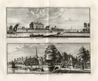 Antique Print-BENSCHOP-UTRECHT-NETHERLANDS-Spilman-1743