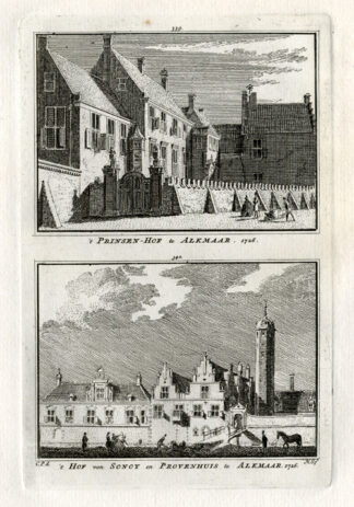 Antique Print-ALKMAAR-SONOY-NETHERLANDS-Spilman-1743