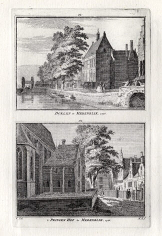 Antique Print-MEDEMBLIK-DOELEN-NETHERLANDS-Spilman-1743