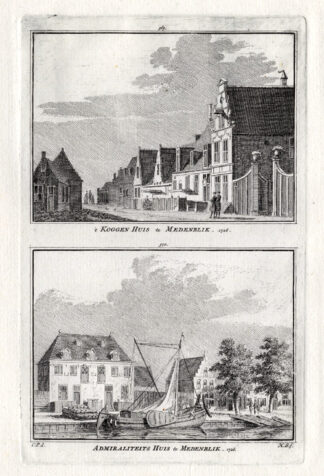 Antique Print-MEDEMBLIK-NETHERLANDS-Spilman-1743