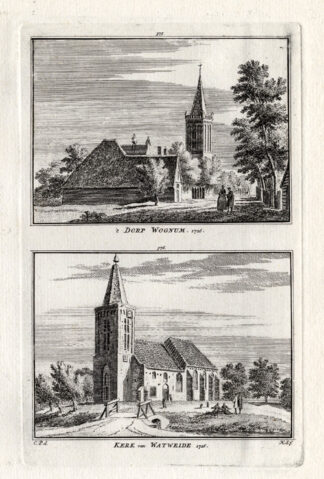 Antique Print-WOGNUM-WATWEIDE-NETHERLANDS-Spilman-1743
