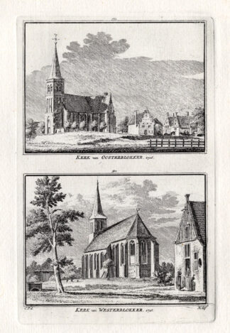 Antique Print-OOSTERBLOKKER-NETHERLANDS-Spilman-1743