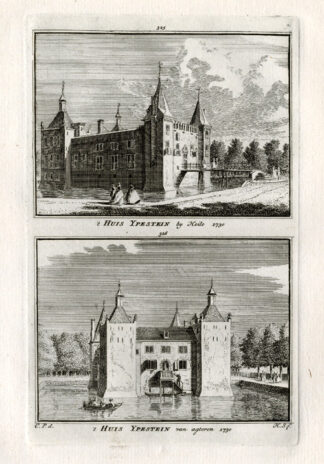 Antique Print-HEILOO-YPESTEIN-NETHERLANDS-Spilman-1743