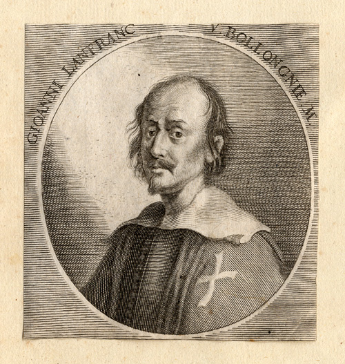 , Antique Portrait Print-GIOVANNI LANFRANCO-Sandrart-1675, Pictura Antique Prints