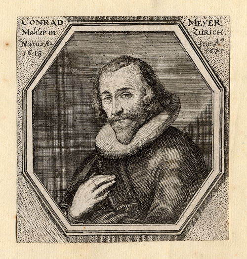 , Antique Portrait Print-CONRAD MEYER-Sandrart-1675, Pictura Antique Prints