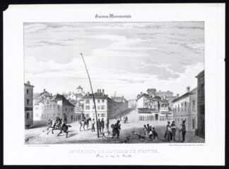 Antique Print-SAINT SEVER-GIRONDE-LANDES-FRANCE-Ducourneau-1842