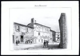 Antique Print-CONVENT-PERIGUEUX-DORDOGNE-GIRONDE-FRANCE-Ducourneau-1842