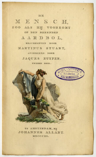 Antique Print-CLASSICAL-FEMALE-WRITING-ROCKS-SCROLL-Kuyper-Portman-1803