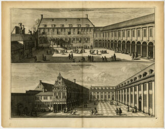 Antique Print-ORPHANAGES-AMSTERDAM-Commelin-1726