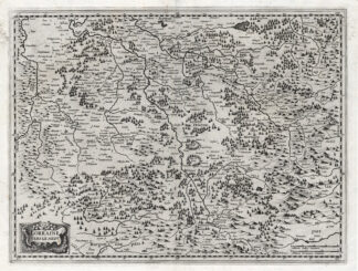 Antique Map-FRANCE-LORRAINE-LOTHARINGEN-Hondius-1636
