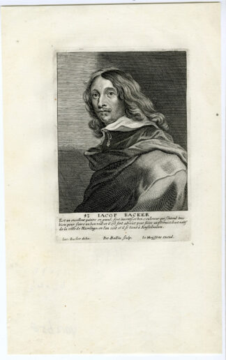 Antique Print-PAINTER-JACOB BACKER-NETHERLANDS-Balliu-1694