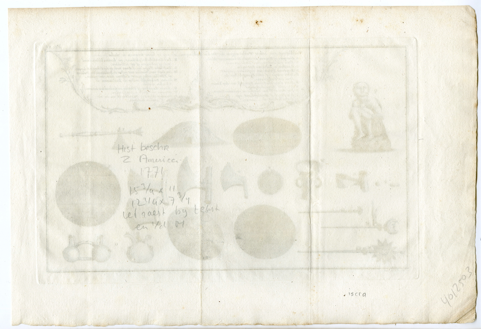 , Antique Print-TOOLS OF INDIANS-AMERICA-Diderot-1774, Pictura Antique Prints