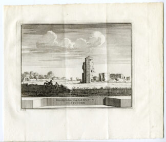Antique Print-HOUSE OF OOSTVOORNE-NETHERLANDS-Schijnvoet-1774